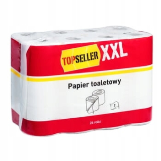 Toaletný papier - Topseller XXL toaletný papier 24 2-premenných valcov