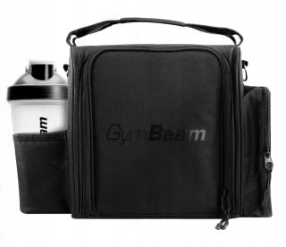 Taška na jedlo s príslušenstvom Gymbeam Fit Prep Black 10.2 L