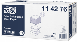 Toaletný papier - *Tork toaletný papier T3 Objem v prémiovom 114276 *