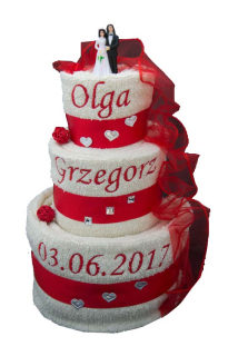 Koláč so 6 uterák