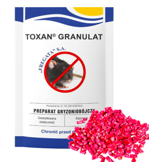 Toxan Trutka Mouse Poison Silné potkany 1 kg