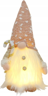 ZELENÝ Gnome VIANOČNÝ CLAUS *LED* ŽIARI