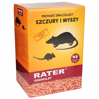 Myšacie jedovaté potkany granule remed 1 kg