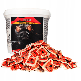 Jedovatá pasta na potkanoch myší na hlodavcoch 3 kg