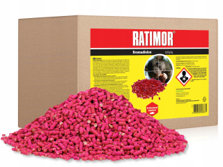 Myši a potkany granule ratimor 15 kg
