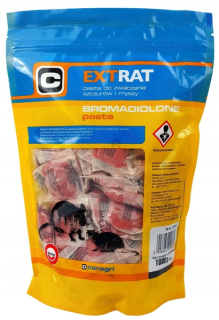 Myši a potkany cestoviny extra červené 1 kg