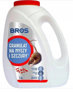 Myš jed/potkany Efektívne granule 1 kg
