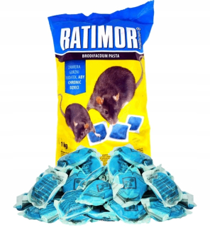 Trutka Paste Rankor Brodifacum myší potkany 1 kg