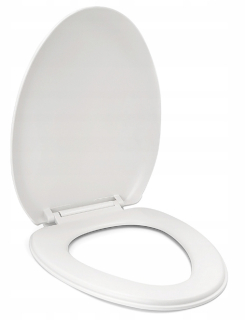 WC doska - WC sedadlo Maibang Classic, biely polypropylén