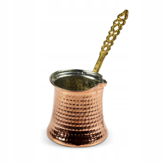 Čajník, kanvica na čaj - Kávový téglik 300 ml meď