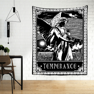 Tarot gobelérie stena zavesenie čarodejníckeho veštenia