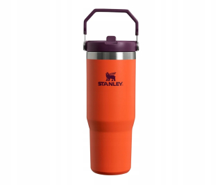 Termoska, termonádoba - Stanley IceFlow Flip Straw termohrnček 0,89 l, odtiene oranžovej