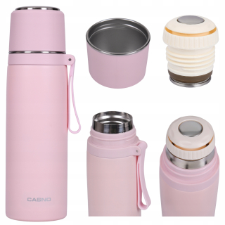 Casno Tambora Thermos 0,5 L ruže a fialové