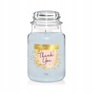 Sviečka na parafíny Ďakujem Yanke Candle 1 PC.