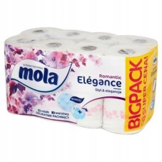 Toaletný papier - Voňavý toaletný papier Mola 16 ks.
