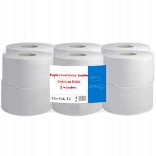 Toaletný papier - Eko-Pak TG toaletný papier neparfumovaný 12 ks.