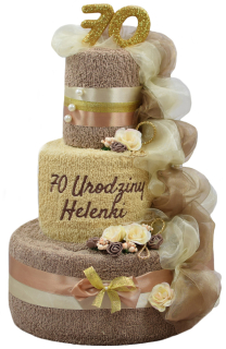 Darček Crown Cake pre narodeninové výročie 50