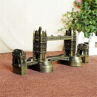 Tower Bridge / 20 * 9 cm Ručne vyrábaná Vintage model Socha