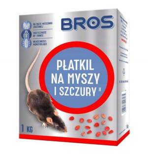 Vločky myši a potkany Bros 1kg