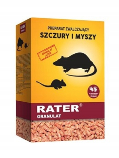 Potkany a myši na granule 1 kg.
