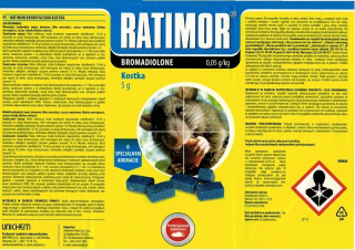Jedy myš unichem ratimor brodifacoum 1 kg