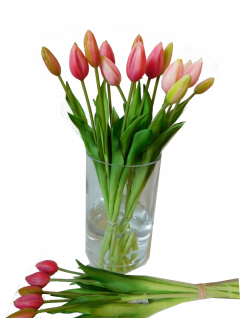 Tulipány BOUQUET 14 KS EXKLUZÍVNE UMELÉ KVETY