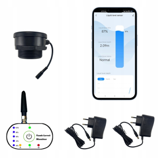 Smart home senzor - Inteligentný snímač hladiny kvapaliny v septikovej nádrži Tuya Smart Life WiFi