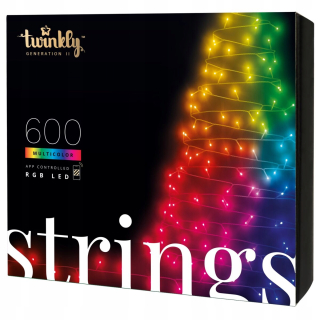 Twinkly vonkajšie vianočné osvetlenie 48 m 501 - 1000 svetiel