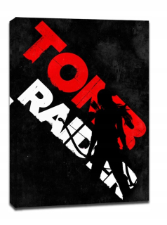 Typografia Šabliny - Tomb Raider - Obrázok na plátne