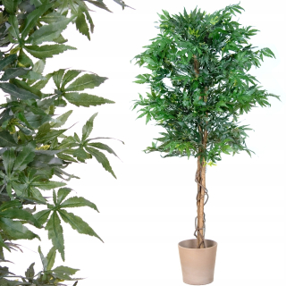 Umelé kvety,ovocie - Umelý kvet - Cannabis 150 cm