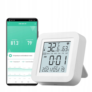 Smart home senzor - Teplotný senzor TY06, WiFi pripojenie
