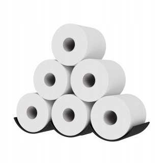 Držiak na toaletný papier - Zvládajte police pre toaletný papier x6 cloud - Bio!