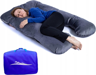 Ortopedický vankúš 100x150cm s mäkkým poťahom a PREMIUM taškou