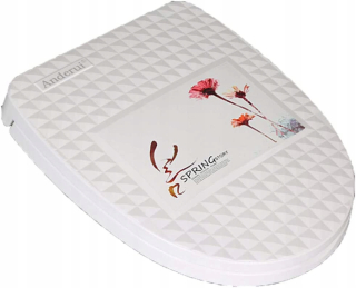 WC doska - Univerzálne 3D Resin U WC sedadlo,