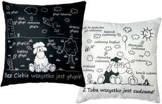 Gadget - VALENTÍNSKY darček valentínsky VANKÚŠ VALENTÍNSKA pre zamilovaných NARODENINY