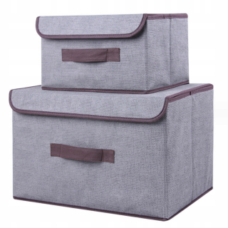 Box, nádoba - BOX KONTAJNER NA USKLADNENIE VELCRO SADA 2 KS
