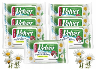 Toaletný papier - Zamatový voňavý papier, 48 ks.