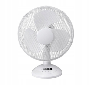 Bytový ventilátor - NNLED stolný ventilátor biely ventilátor
