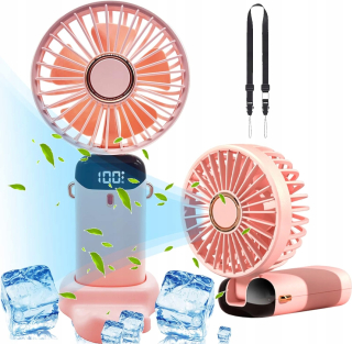 Ventilátor Prenosný ružový ventilátor