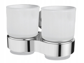 Ventura Bishop Double Glass 05307 Chrome