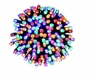 SVETLÁ NA VIANOČNÝ STROMČEK 200 LED VNÚTORNÉ FAREBNÉ