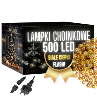 SK-Led 301 svetiel na vianočný stromček - 500 svetiel