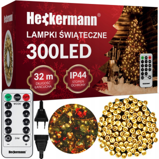 Osvetlenie stromčeka - Heckermann osvetlenie vianočného stromčeka vo vnútri 34 m 201 - 300 svetiel