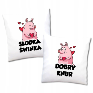 Gadget - Valentínsky vankúšik pre páry LOVE GIFT NAME