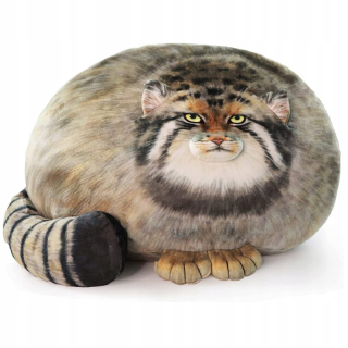 Vankúš - Vankúš pre mačky Plyšová bábika Pallas's Cat 30*40 cm