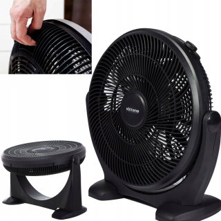 Volteno obehový ventilátor 5901508172303 čierny