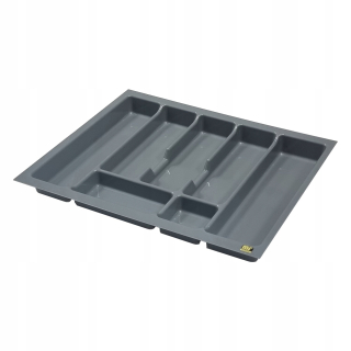 Príborník do zásuvky - Organizér na príbory do zásuvky BLUM 60 / 45cm 516x425mm METALIK
