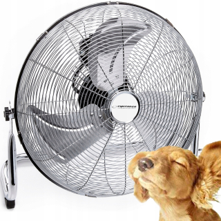 Esperanza CYCLONE podlahový ventilátor strieborná/sivá