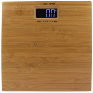 Elektronická kúpeľňa bambus LED 180 kg