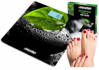 Elektronická LED kúpeľňa Scale do 150 kg/100 g